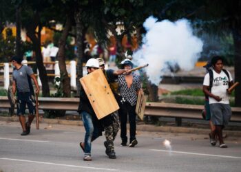 En 36 días de paro se desató la violencia en Santa Cruz. Foto: Archivo APG