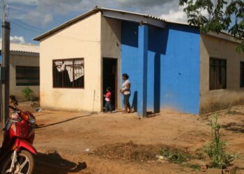 Una vivienda social en el trópico del país. Foto: La Razón-archivo