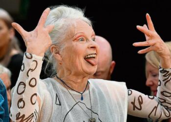 Vivienne Westwood, el icono del punk. Foto: AFP.