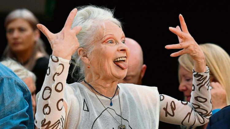 Vivienne Westwood, el icono del punk. Foto: AFP.