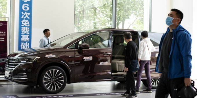 El gigante alemán del automóvil Volkswagen anunció el viernes una progresión de su facturación gracias a sus ventas en China. Foto: AFP.