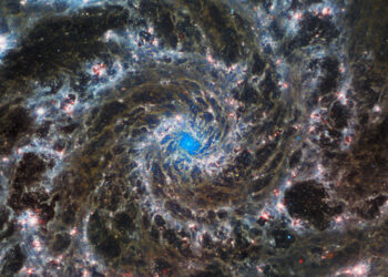 El telescopio espacial James Webb entregó a lo largo de 2022 imágenes excepcionales. Foto: NASA.