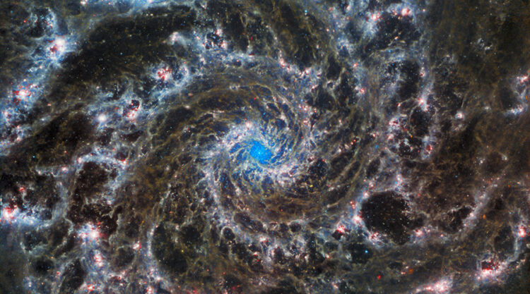 El telescopio espacial James Webb entregó a lo largo de 2022 imágenes excepcionales. Foto: NASA.