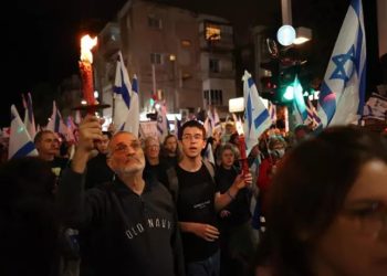 Más de 630.000 manifestantes protestan en Israel.