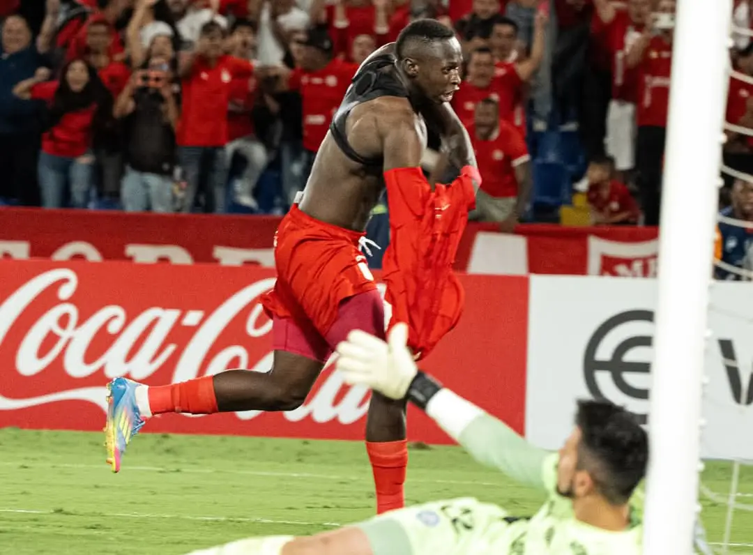 América de Cali feliz en la Sudamericana