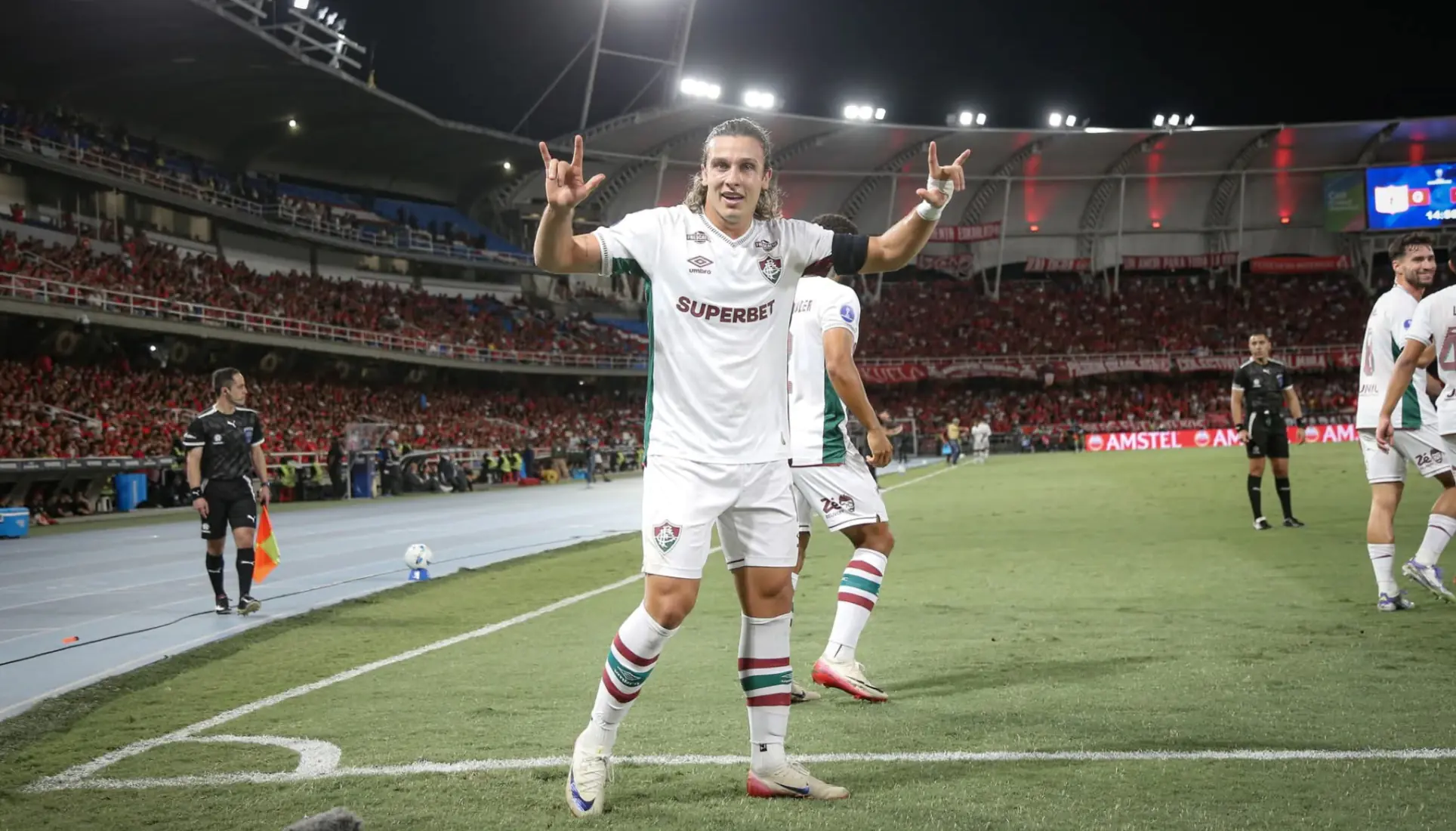Fluminense golpea en Cali en largada de octavos de la Sudamericana