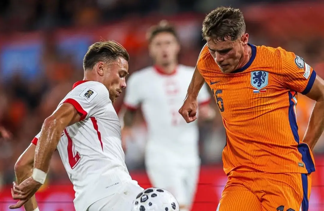 Países Bajos y Polonia se neutralizan 1-1 en choque estelar de grupo G