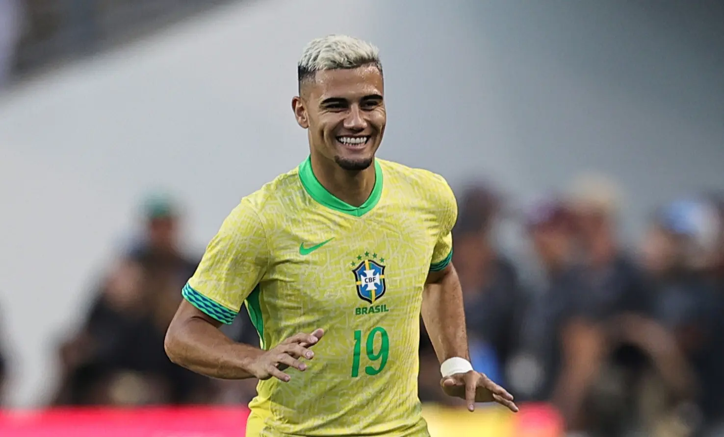 Brasil pierde a Kaio Jorge y cita a Andreas Pereira ante Bolivia