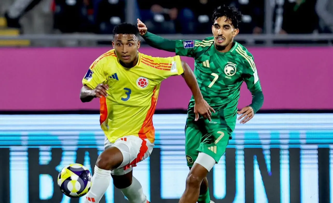 Colombia vence a Arabia Saudita en el Mundial Sub-20