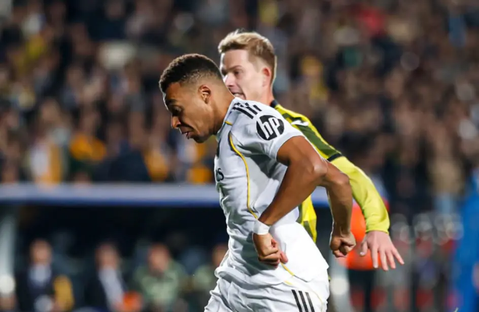 Manita del Real Madrid al Kairat Almaty con un ‘hat-trick’ de Mbappé