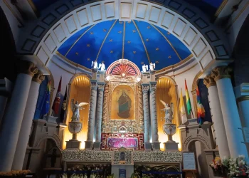 El Santuario del Socavón es declarado Basílica Menor por el Vaticano. FOTO: Santuario del Socavón