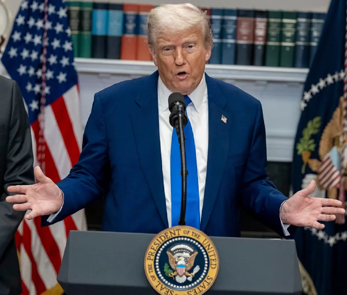 Trump criticó a Macron y minimizó su anuncio sobre Palestina/The White House