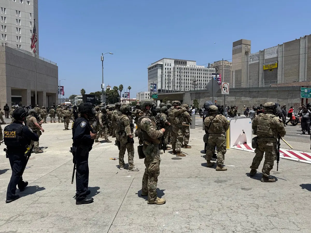 La Guardia Nacional ya fue movilizada en Los Ángeles/ Guardia Nacional
