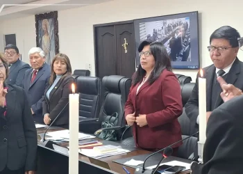 TDJ La Paz designa a vocal Margot Pérez como presidenta de sala plena