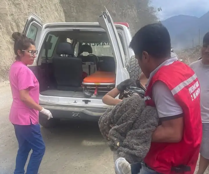 Un niño de ocho años logró sobrevivir al accidente/RRSS
