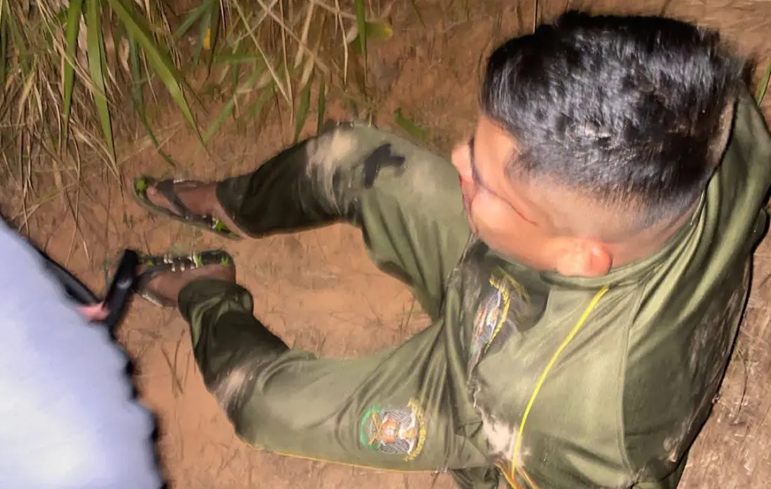 Los uniformados fueron aprehendidos por agentes de Diprove/Policía Boliviana