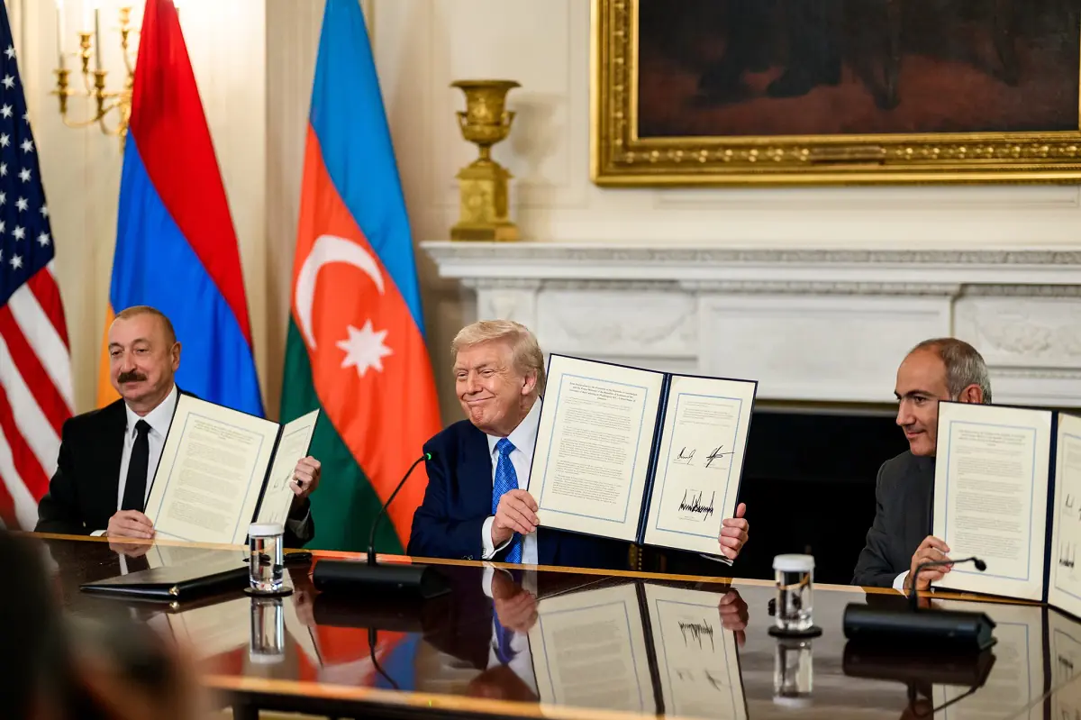 Trump logró la firma de un acuerdo/The White House