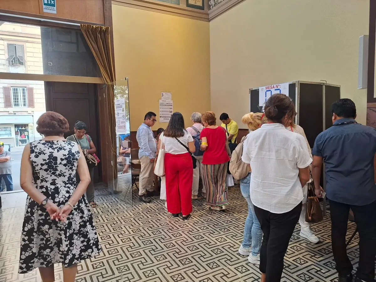 En Roma la votación se desarrolla con normalidad/Emb. de Bolivia en Italia
