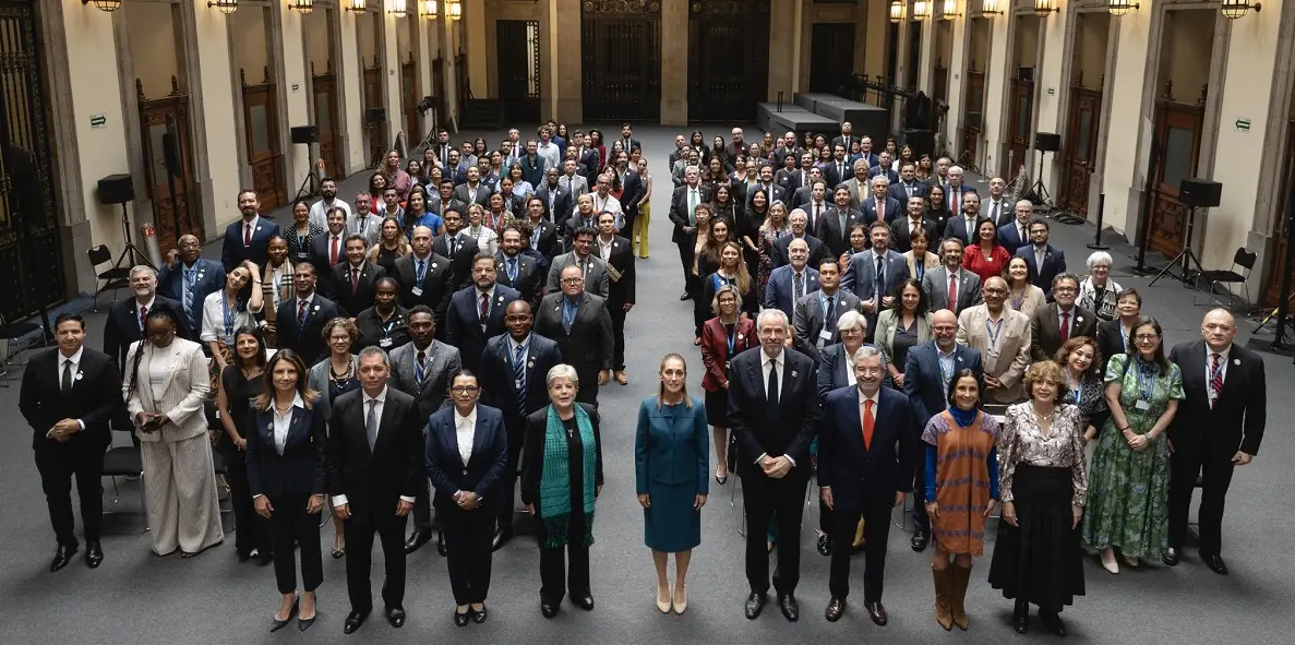 La reunión de ministros se realizó en la Ciudad de México/ RRSS Sheinbaum