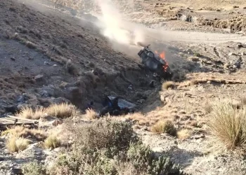 Accidente en la vía Sorata deja fallecidos y 11 heridos. FOTO: RRSS