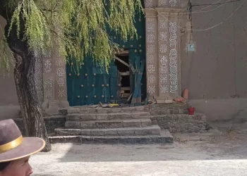 Antisociales robaron objetos de valor de la iglesia de Sepulturas, en Oruro. FOTO: Cadena A