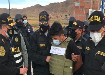 Cristian Paco Mamani, el policía que asesinó a dos mujeres en Perú.