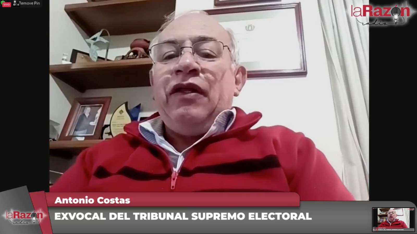 El verdadero desagravio sería si se investiga la actuación de la OEA, dijo Costas.