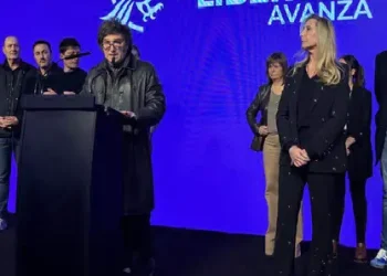 Javier Milei y su hermana en el bunker de La Libertad Avanza/RRSS
