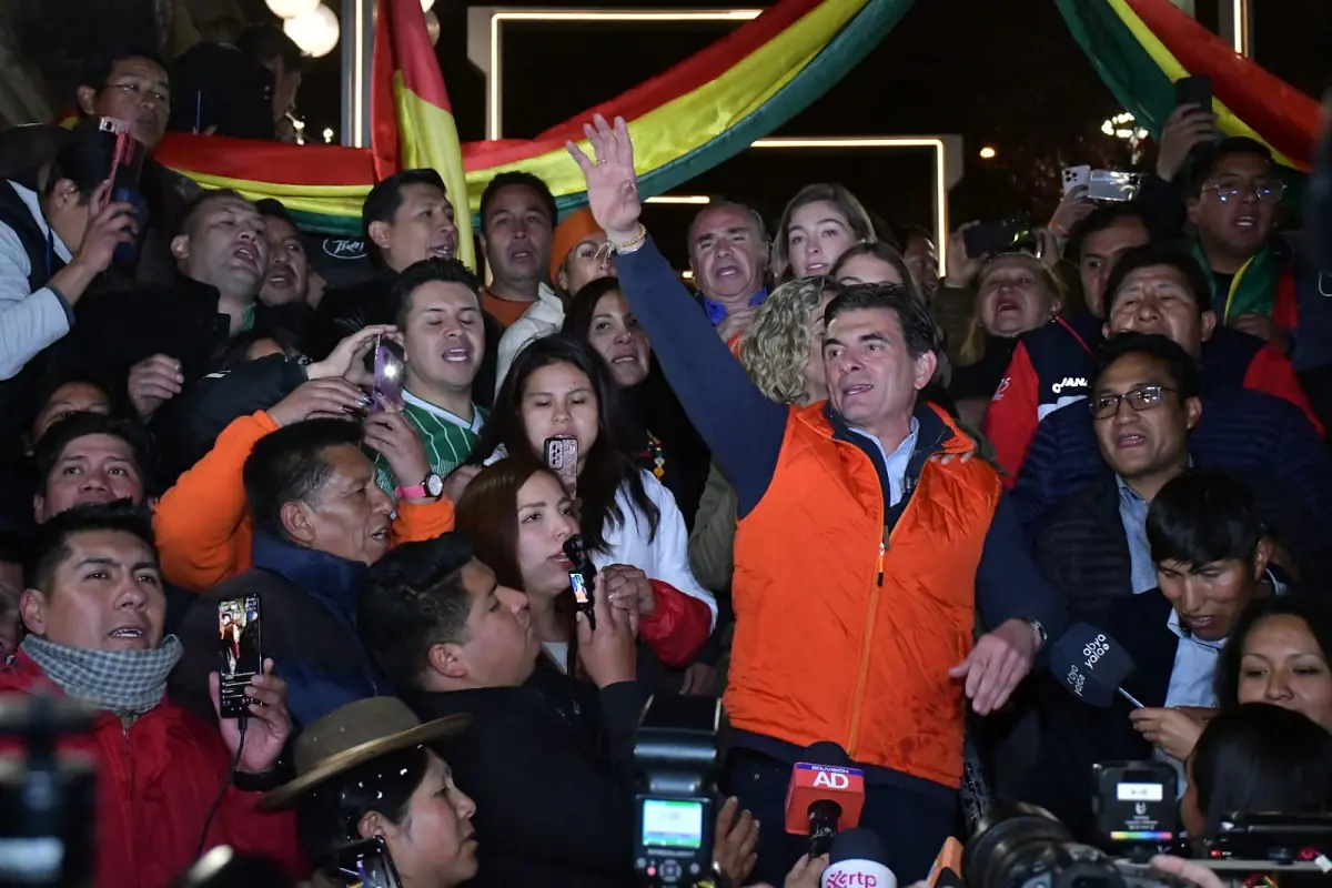 El candidato Rodrigo Paz cuestionó a Gustavo Petro/APG