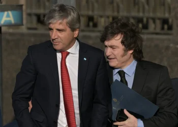 Milei promocionó la criptomoneda/AFP