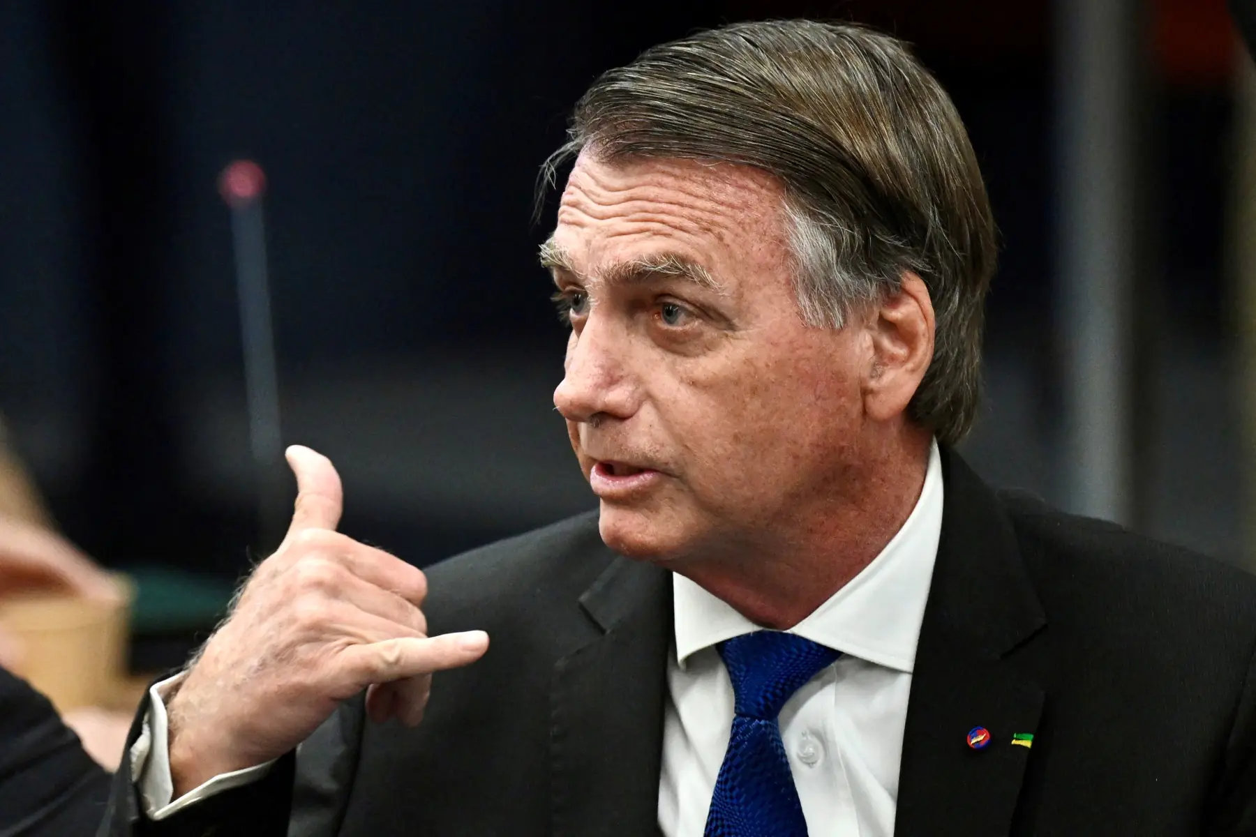 Bolsonaro cumple una detención domiciliaria/AFP