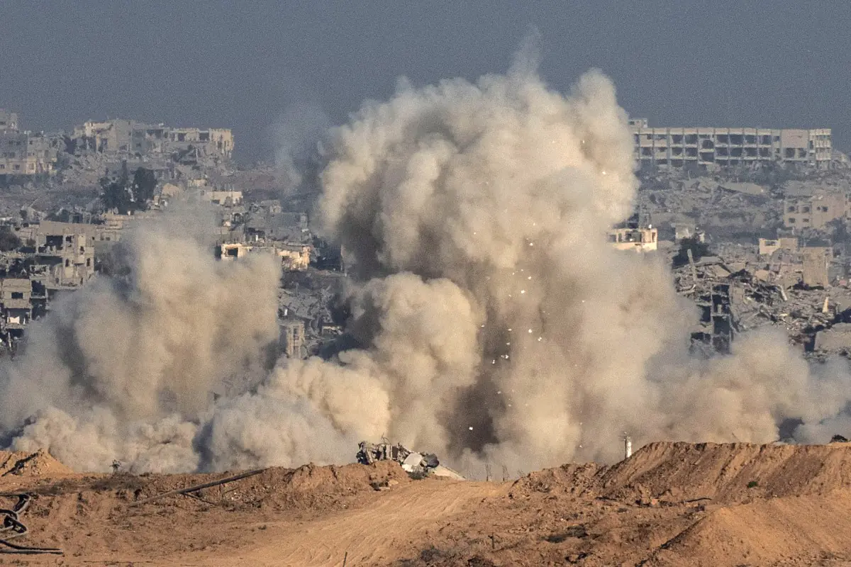 Israel continúa con los ataques en la Franja de Gaza/AFP