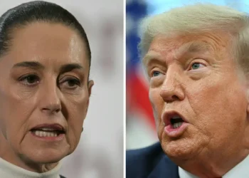 Sheinbaum y Trump nuevamente frente a frente por los aranceles/AFP