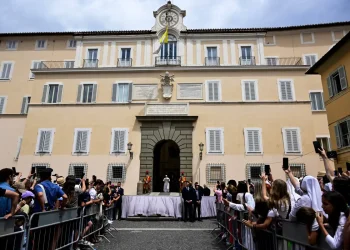 La residencia de Verano volvió a sr utilizada por el Papa/AFP