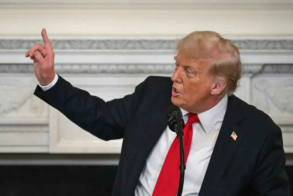 Donald Trump designó "el inglés como idioma oficial de Estados Unidos"/AFP