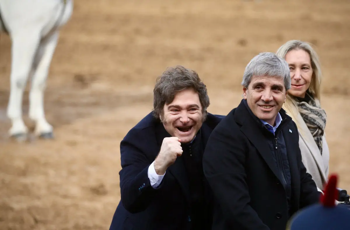 Milei criticó duramente a su vicepresidenta/AFP