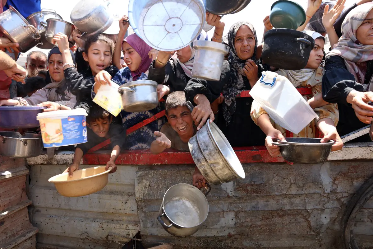 La Franja de Gaza vive una gran crisis humanitaria/AFP