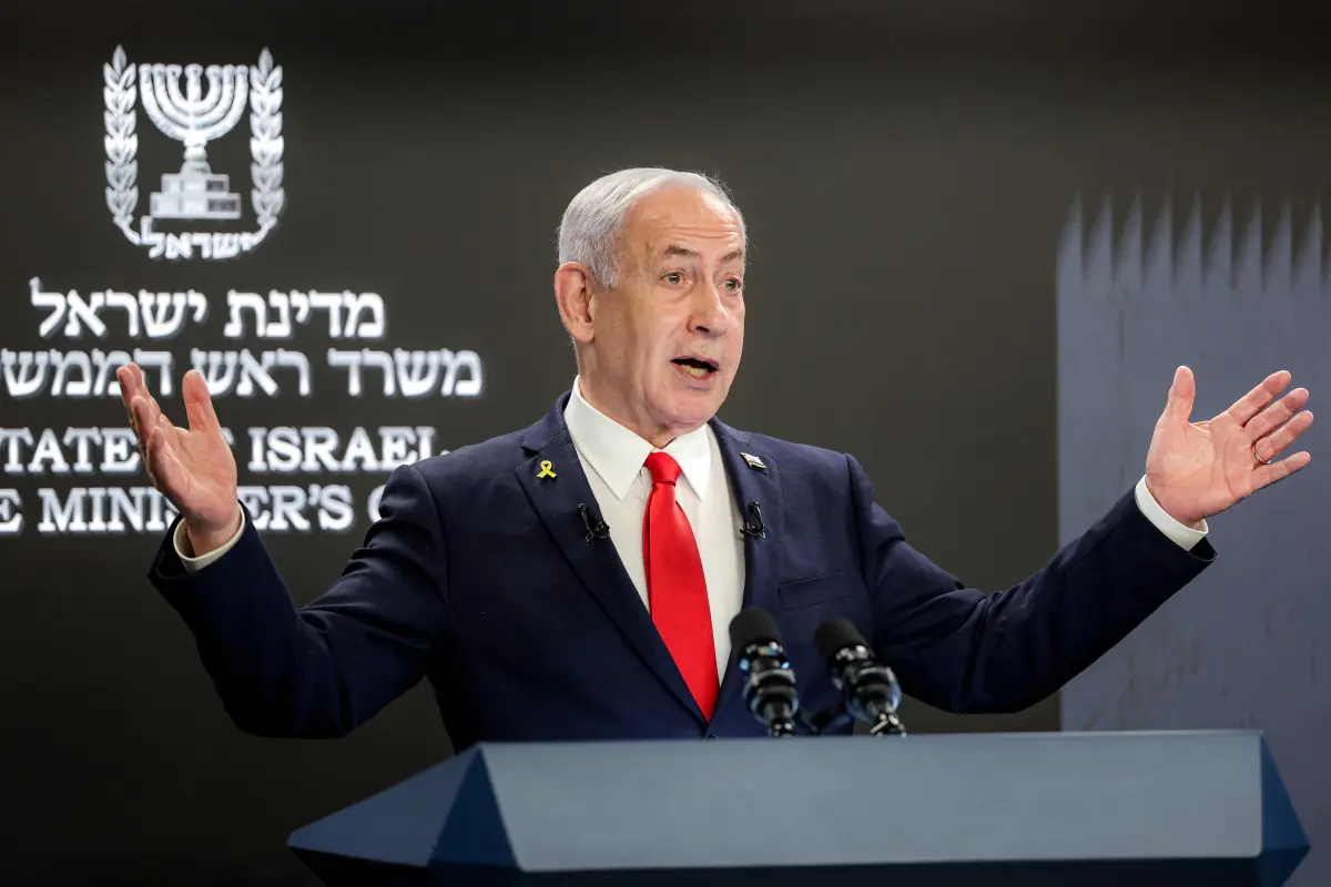 Netanyahu dio detalles de su criticado plan de toma de Gaza/AFP