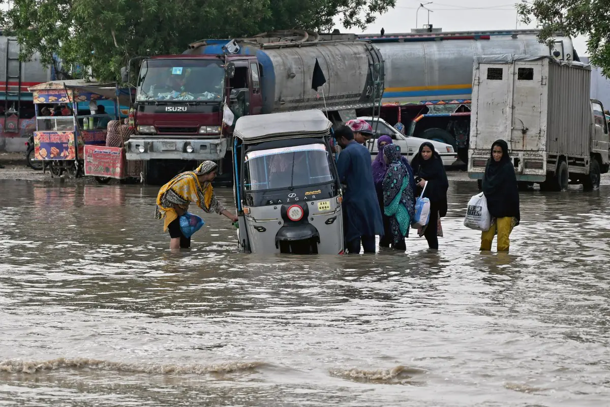 Continúan las lluvias en Pakistán/AFP