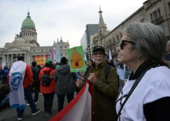 Los jubilados protagonizan marchas todos los miércoles en Buenos Aires/AFP