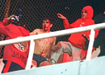Hubo incidentes entre hinchas de Independiente de Avellaneda y la Universidad de Chile/AFP