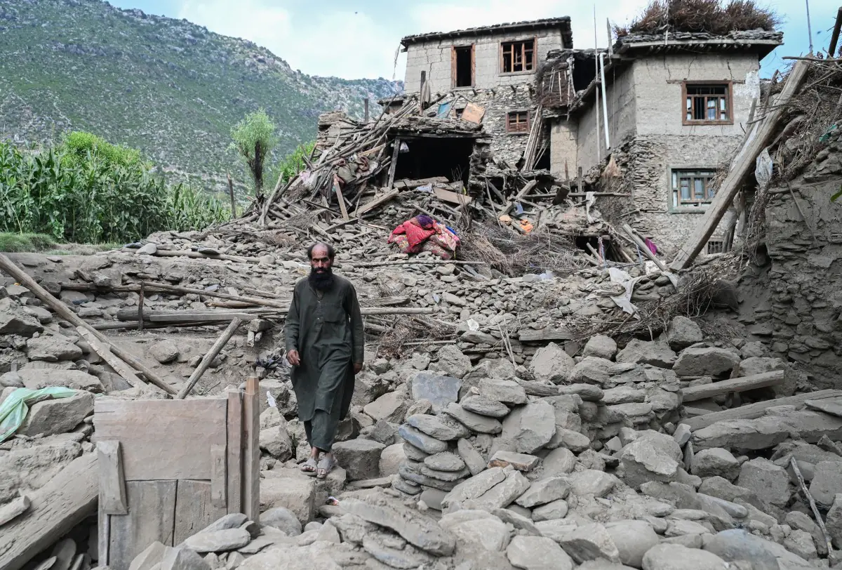 Hubo otro terremoto en Afganistán/AFP