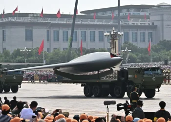 China mostró su poder bélico/AFP