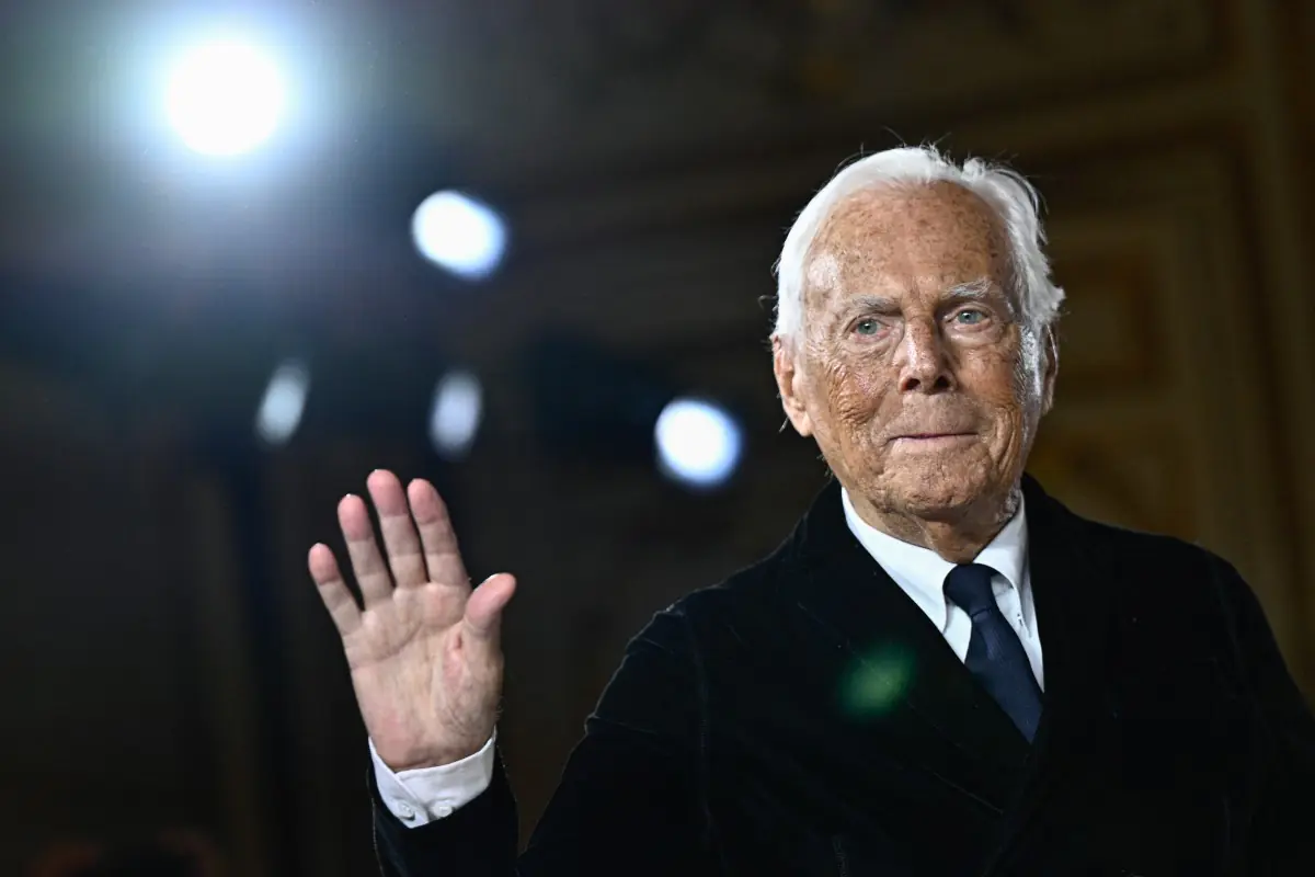 El funeral Giorgio Armani se celebrará en la intimidad/AFP
