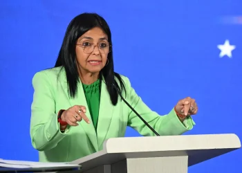 La vicepresidenta de Venezuela desmintió las acusaciones de Trump/AFP
