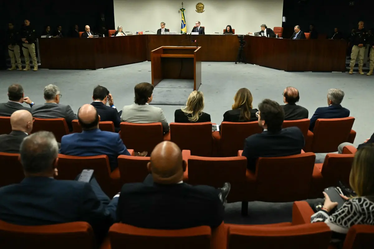 Cuatro de cinco jueces votaron a favor de condenar a Bolsonaro/AFP