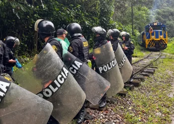 El gobierno peruano evacuó a turistas varados/AFP