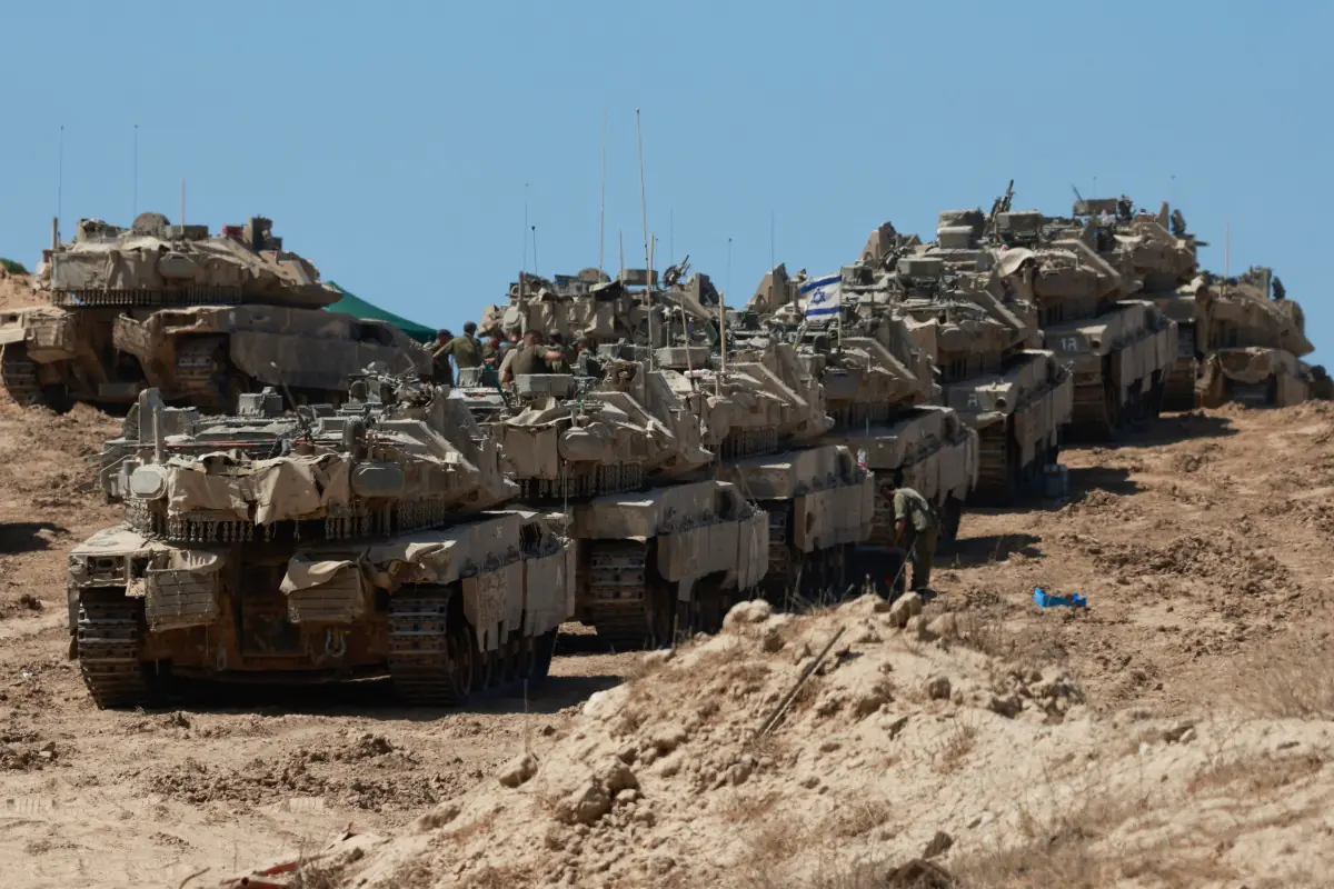 El ejército de Israel avanza al centro de la ciudad de Gaza/ AFP
