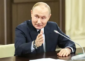 Vladimir Putin dio un informe en el congreso/AFP