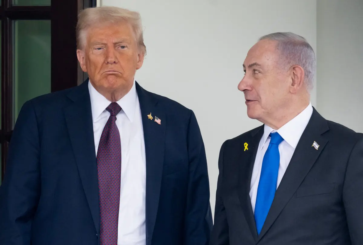 Trump recibió a Netanyahu en la Casa Blanca/AFP